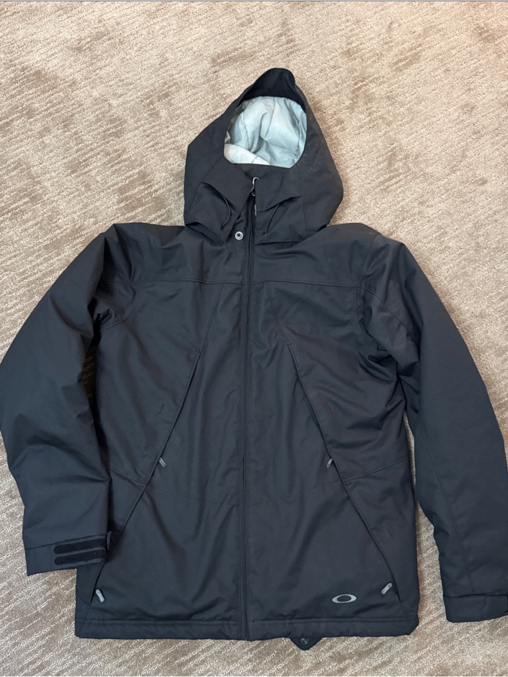 Oakley Black Hooded Jacket for Men